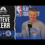 Steve Kerr praises Steph Curry's injury return after Warriors' win vs. Clippers | NBC Sports BA