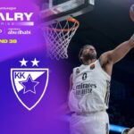 Dončić & Djokovic Got A SHOW | Real Madrid - Crvena Zvezda | R38 BASKETBALL HIGHLIGHTS 2025-26