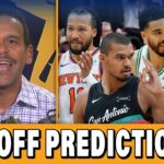 NBA Playoff PREDICTIONS: Wemby & Spurs OVER Thunder? Knicks UPSET Celtics? | THE HERD