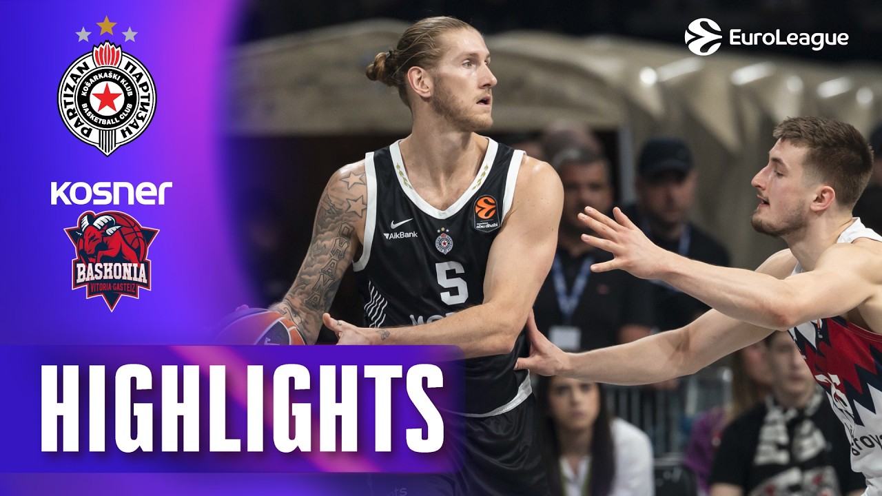 Ended the SEASON in STYLE | Partizan - Baskonia | R38 BASKETBALL HIGHLIGHTS 2025-26