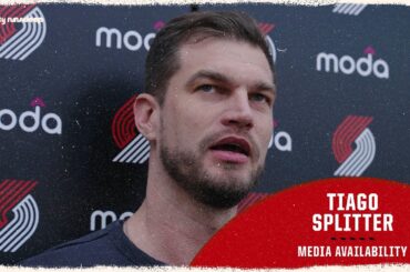 Tiago Spliiter On Preparation For Playoff Series vs Spurs | Portland Trail Blazers | April 16, 2026