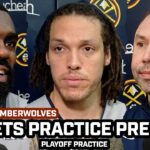 Aaron Gordon & Nuggets on Playing Timberwolves, KEYS to Round 1, & More After Nuggets Practice