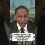 Stephen A. wasn't going for it 🤣