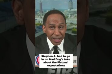Stephen A. wasn't going for it 🤣