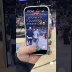 gettin' all the footage for our fam! 📱 #spurs #NBA