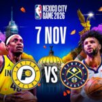 ¡Confirmado! NBA Mexico City Game 2026: Indiana Pacers vs Denver Nuggets