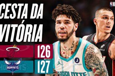 LAMELO BALL faz GAME-WINNER na prorrogação, e HORNETS avançam no Play-In da NBA - Melhores Momentos