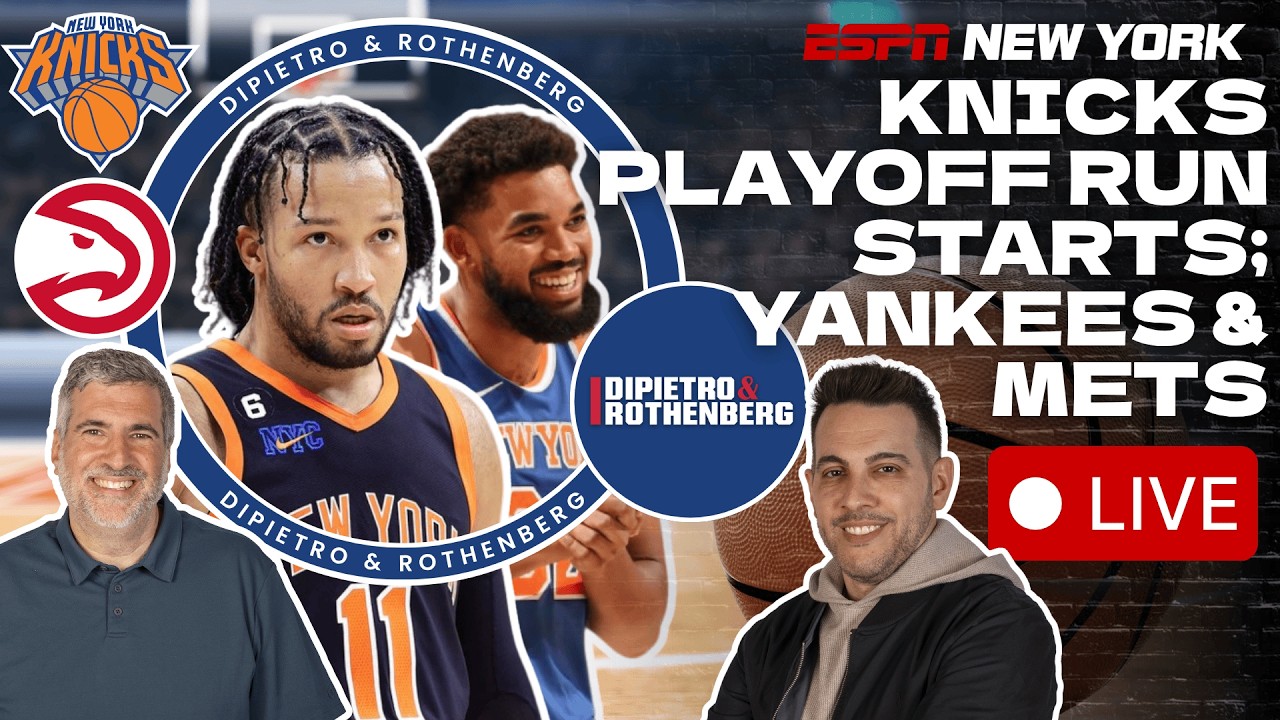 Knicks & Hawks Playoff Preview | Yankees Split | NFL Draft Updates | DiPietro & Rothenberg | 4/17/26
