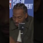 Kawhi Leonard on his future with LA Clippers