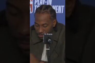 Kawhi Leonard on his future with LA Clippers