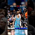 LaMelo DUNK of the Year Hornets vs Magic 🪄🤣 #shorts #nba #lameloball