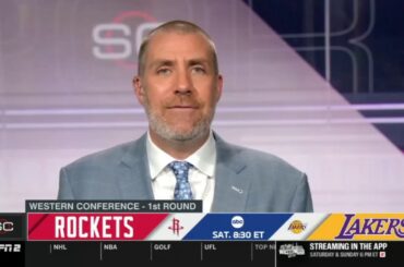 Don’t count the LeBron out just yet! - Tim MacMahon believes Lakers will win Game 1 vs. KD & Rockets