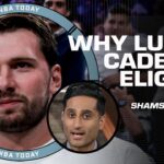 Shams Charania explains decision to make Luka Doncic & Cade Cunningham award-eligible | NBA Today