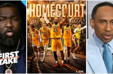 FIRST TAKE | "LeBron is a true leader" - Perk claims Lakers will win 1st Rd in playoffs without Luka