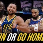 Warriors vs Suns | NAGCHO-CHOKE si Devin Booker sa Elimination, INIIWAN naman si Steph ng Teammate
