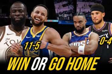 Warriors vs Suns | NAGCHO-CHOKE si Devin Booker sa Elimination, INIIWAN naman si Steph ng Teammate