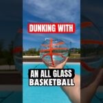Can a Glass Basketball Survive a Dunk? 💥🏀