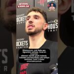 Alperen : "Durant Bana Fısıldayarak..." #alperenşengün #nba #basketball #houstonrockets #kevindurant