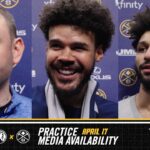 Denver Nuggets Practice Media The Day Before Round One Vs. MIN | 4/17/26 🎙