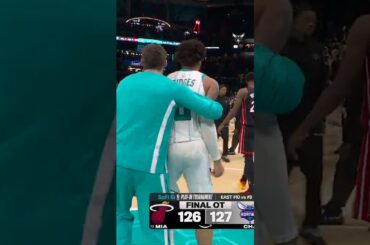 IT'S A BEAUTIFUL NIGHT IN CHARLOTTE #charlottehornets #nba #milesbridges