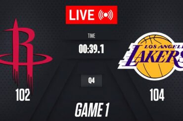NBA LIVE! Houston Rockets vs Los Angeles Lakers GAME 1 | April 17, 2026 | NBA 2K26 PS5 GAMEPLAY