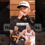 Who’s winning the Hawks or the Knicks?