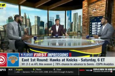 ESPN previews 1st Round: Cavs vs Raptors - Nuggets vs Wolves - Hawks vs Knicks - Lakers vs Rockets