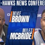 Mike Brown and Miles McBride talk selfless Knicks, playoff redemption, the noise at MSG