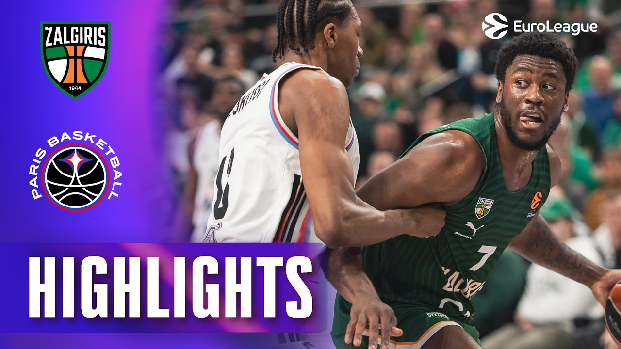 Wright’s Night. Francisco’s Clutch. PLAYOFFS | Zalgiris - Paris | R38 BASKETBALL HIGHLIGHTS 2025-26