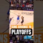 Phoenix Suns ADVANCE To PLAYOFFS To Play Oklahoma City Thunder 🔥