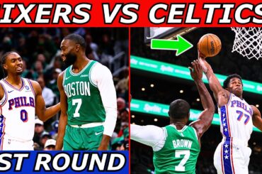 76ers vs Celtics NBA Playoff Preview & Prediction!
