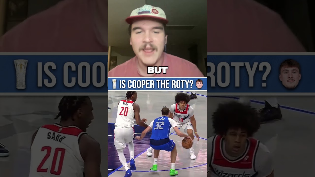 Cooper Flagg is the Rookie of the Year, sorry Kon 😔 #nba #cooperflagg #rookieoftheyear #mavericks