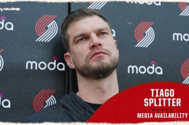 Tiago Splitter Discusses Upcoming Playoff Series vs Spurs | Portland Trail Blazers | April 17, 2026