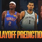Hawks over Knicks, Wemby wins his first Chip or OKC repeat? 🏆 NBA Playoff Predictions | FTF