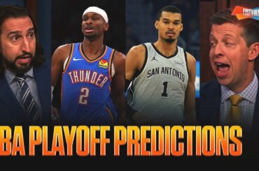 Hawks over Knicks, Wemby wins his first Chip or OKC repeat? 🏆 NBA Playoff Predictions | FTF