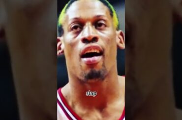 Longley elbowed Rodman during a rebound attempt#dennisrodman #luclongley #chicagobulls #NBA