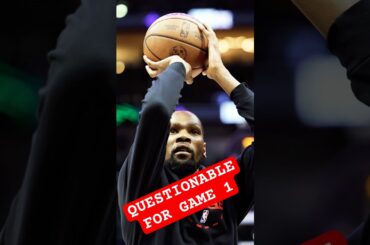 Kevin Durant QUESTIONABLE For Game 1 Against The Lakers #houstonrockets