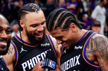 Jalen Green On-Court Postgame Interview Following Phoenix Suns Win!