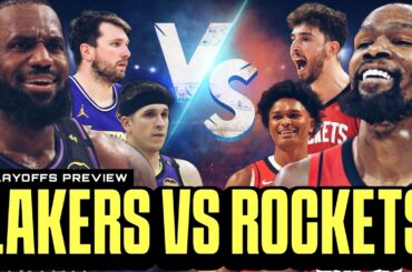 Lakers vs Rockets PLAYOFFS PREVIEW! KAYA BA ng Lakers ang Rockets sa 1st round? Durant vs LeBron!