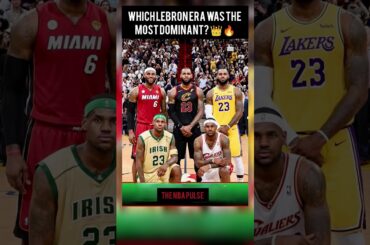 Which LeBron Era Was the Most Dominant? 👑🔥#nba #basketball #nbashorts #sports #usa#shorts #nbaplayer