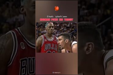 Targeted Provocation | Dennis Rodman vs Frank Brickowski (1996 Finals Game 3)