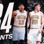 Scheierman (30), Garza (27), & Harper Jr. (27) Have Career Scoring Nights 🔥 | April 12, 2026