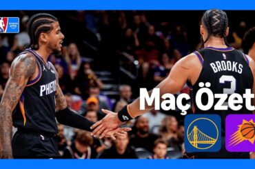 Golden State Warriors - Phoenix Suns | Maç Özeti | NBA | Prime Video Türkiye