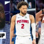 GET UP | Has a GREATER chance of making it to NBA Finals: Knicks or Pistons? - Perk on East Playoff