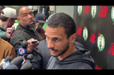 Joe Mazzulla Previews Celtics vs 76ers Playoffs Series | Practice Interview