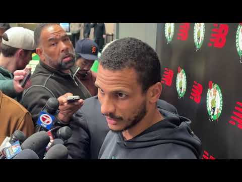 Joe Mazzulla Previews Celtics vs 76ers Playoffs Series | Practice Interview