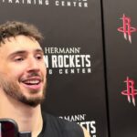 Houston Rocket Practice: Alperen Sengun talks playoffs Kevin Durant and new mentality