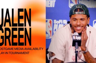 Jalen Green Postgame Media Availability | Phoenix Suns | 4-17-26