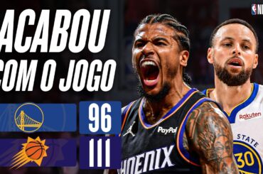 GREEN É IMPECÁVEL vs. CURRY 🔥 e SUNS eliminam os WARRIORS - NBA Melhores Momentos