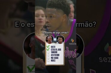 Descobriram o segredo de ANTHONY EDWARDS? 👀🐜 #NBA #AntMan #shorts